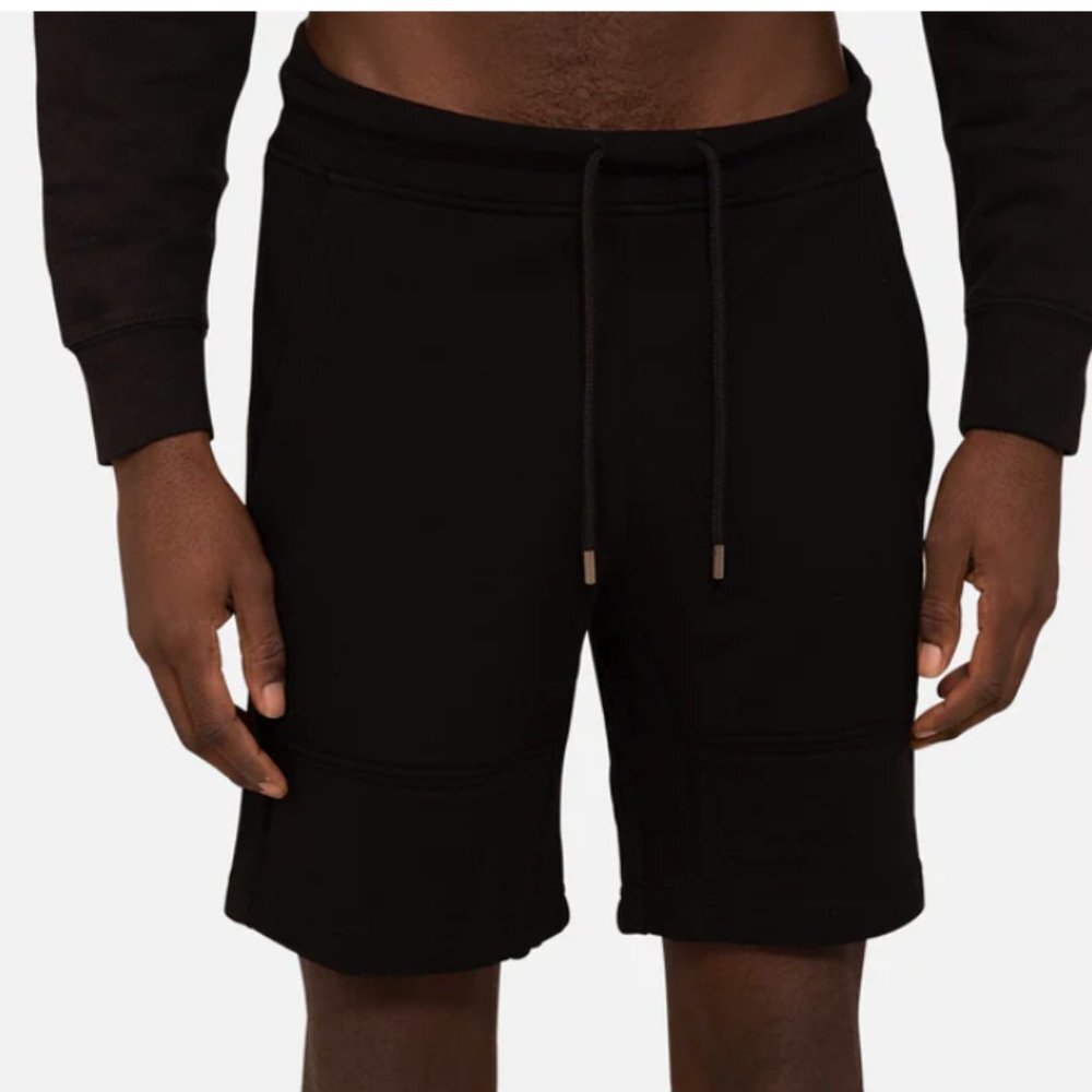 BLUE & CREAM Bleecker Drawstring Short Black XS